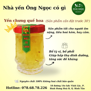 cung cấp yến sào nguyên chất ở Bình Tân